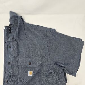 Men's Carhartt Loose Fit Chambray SS Shirt 2XL
